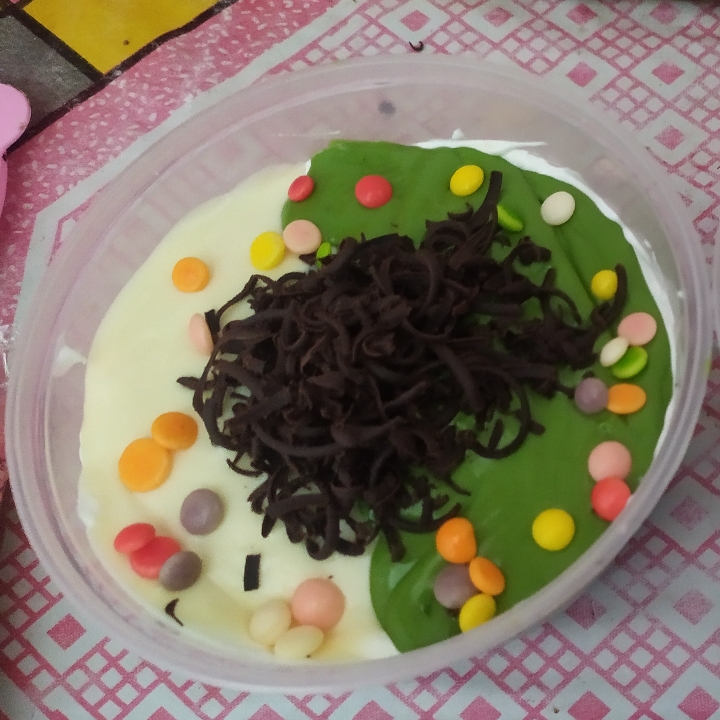 Brownies Lumer Grentea vanila Toping Cokelat Parut