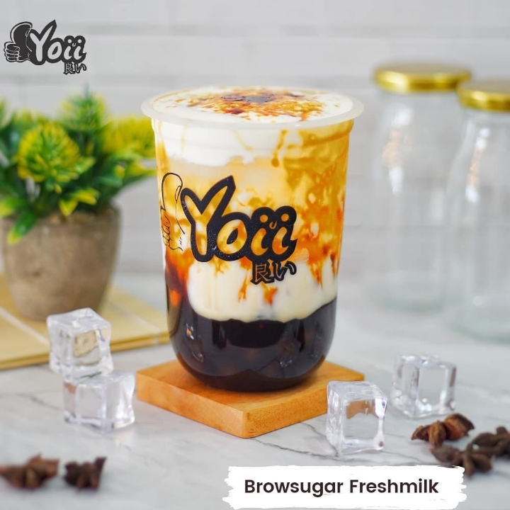 Brownsugar Boba Fresh Milk