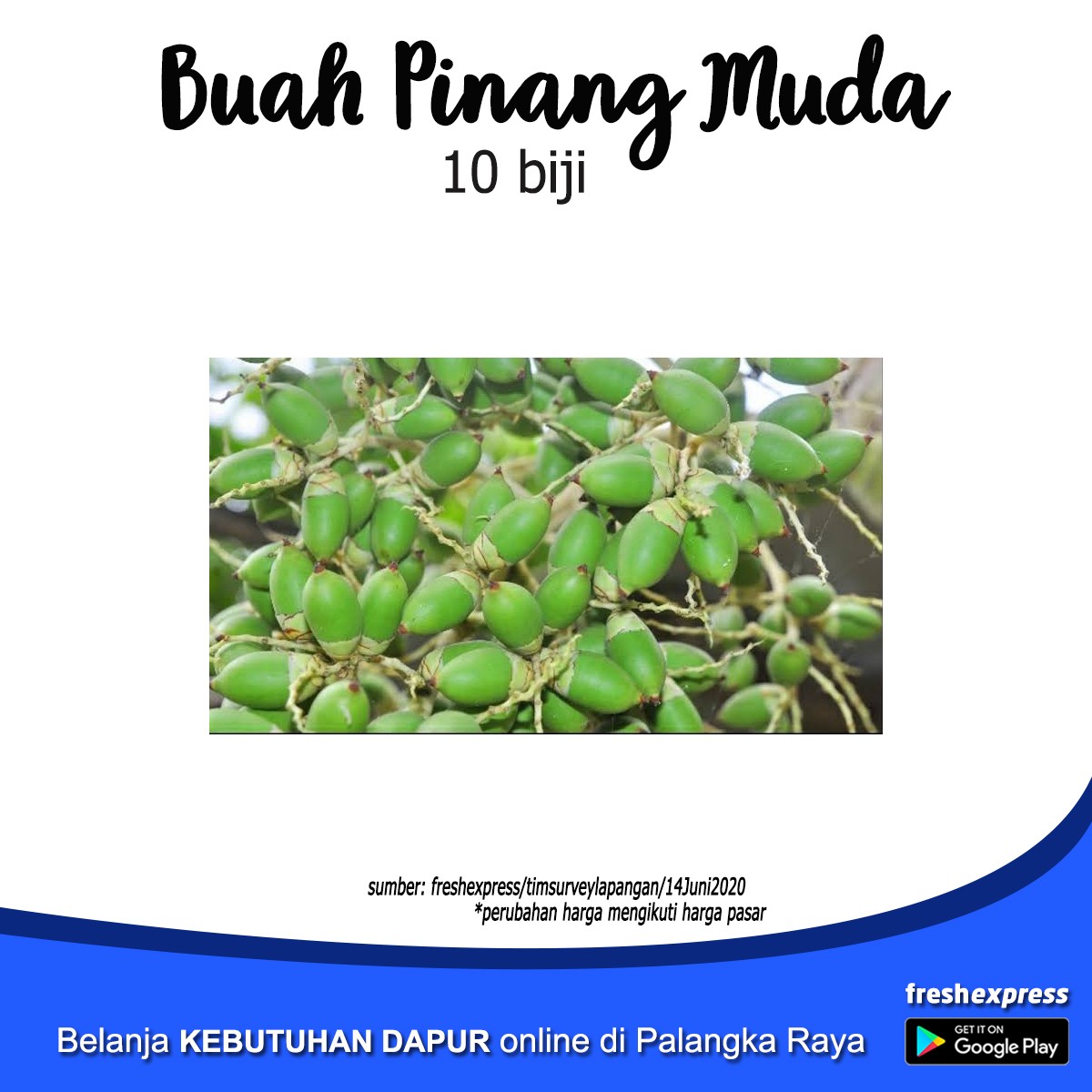 Buah Pinang Muda 10 Biji