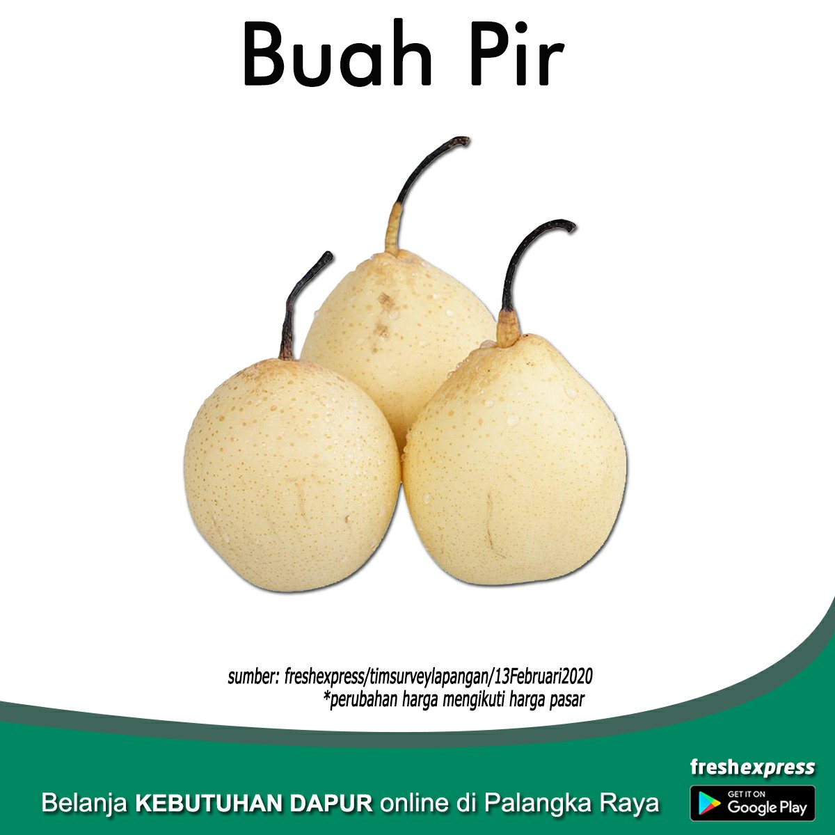 Buah Pir 500 Gram