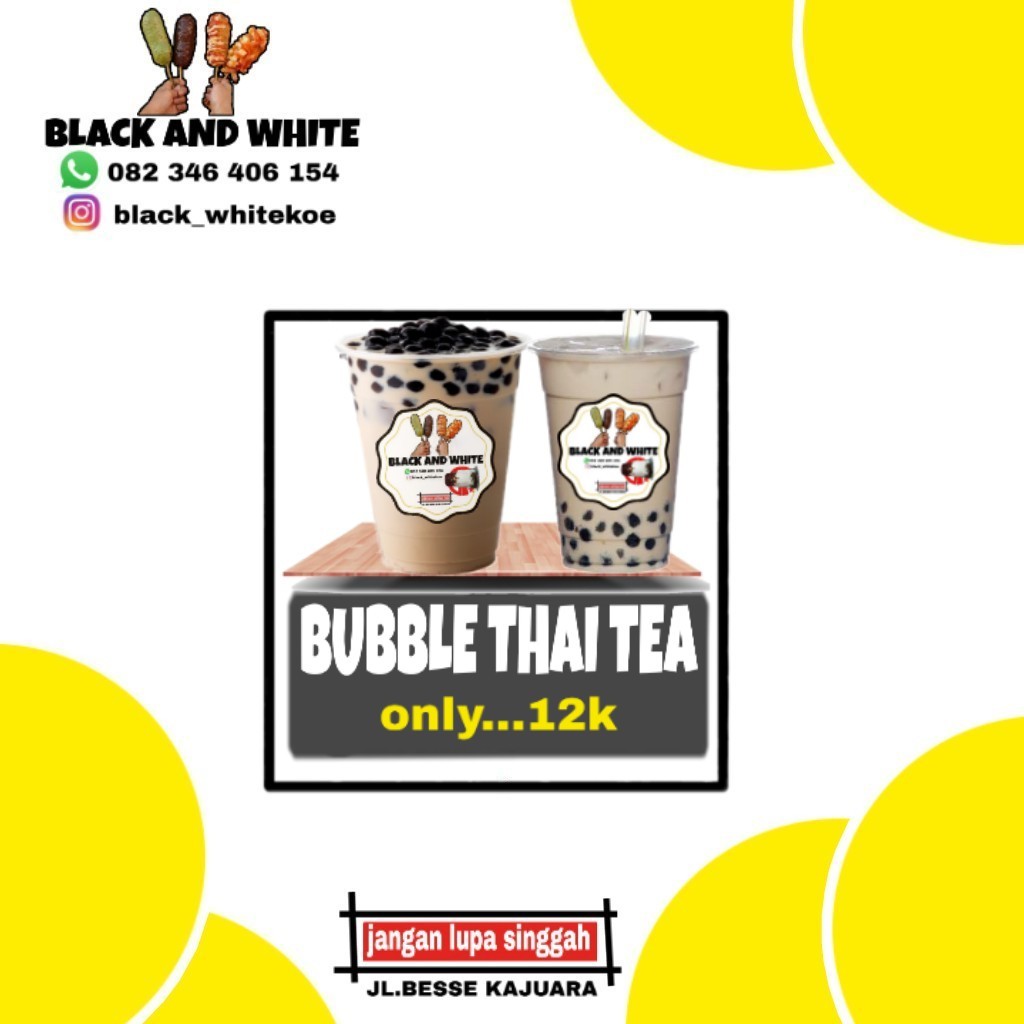 Bubble Thai Tea