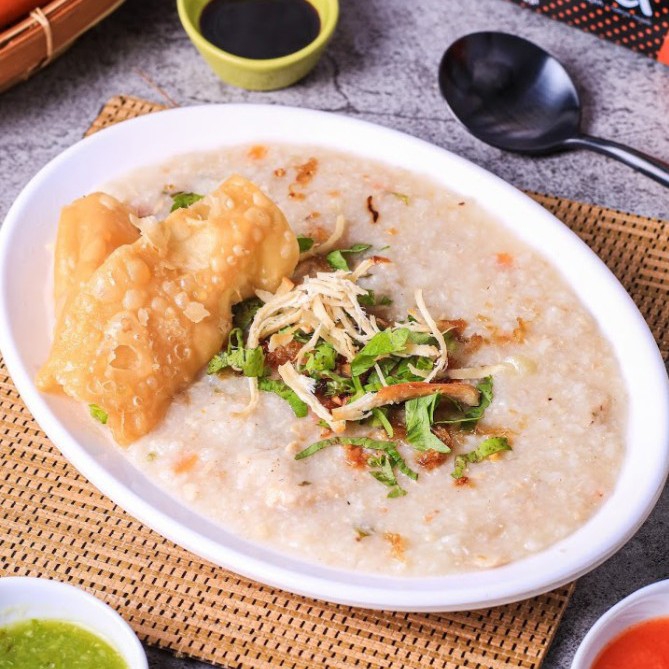 Bubur Ayam India Spesial