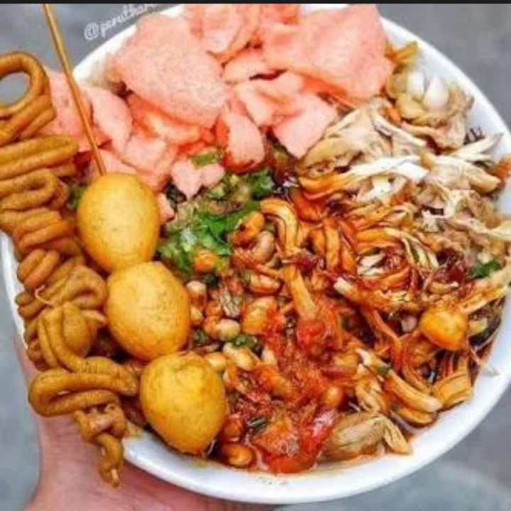 Bubur Ayam Komplit 2 Sate