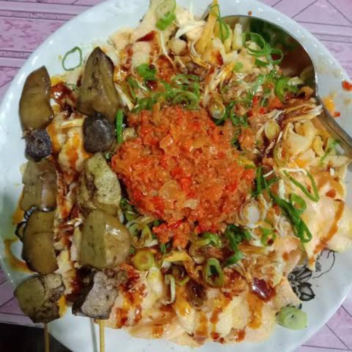 Bubur Ayam Ples Sate