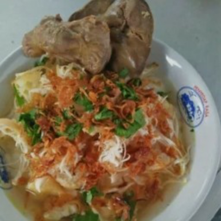 Bubur Ayam Sepesial Hati Ampela Kerupuk Bawang