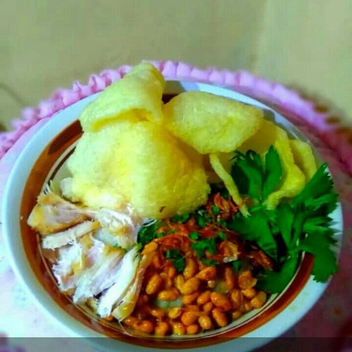 Bubur Ayam Toping Banyak 