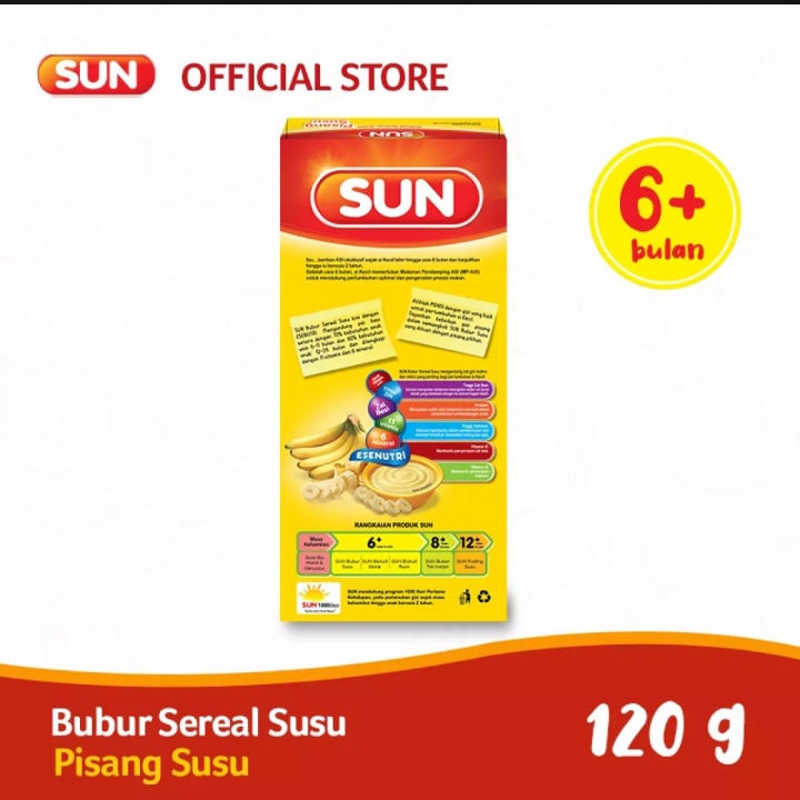 Bubur Sun Pisang 120gr 2