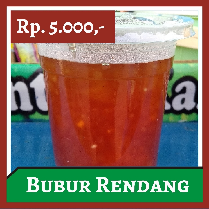 Bubur Tradisional - Bubur Rendang