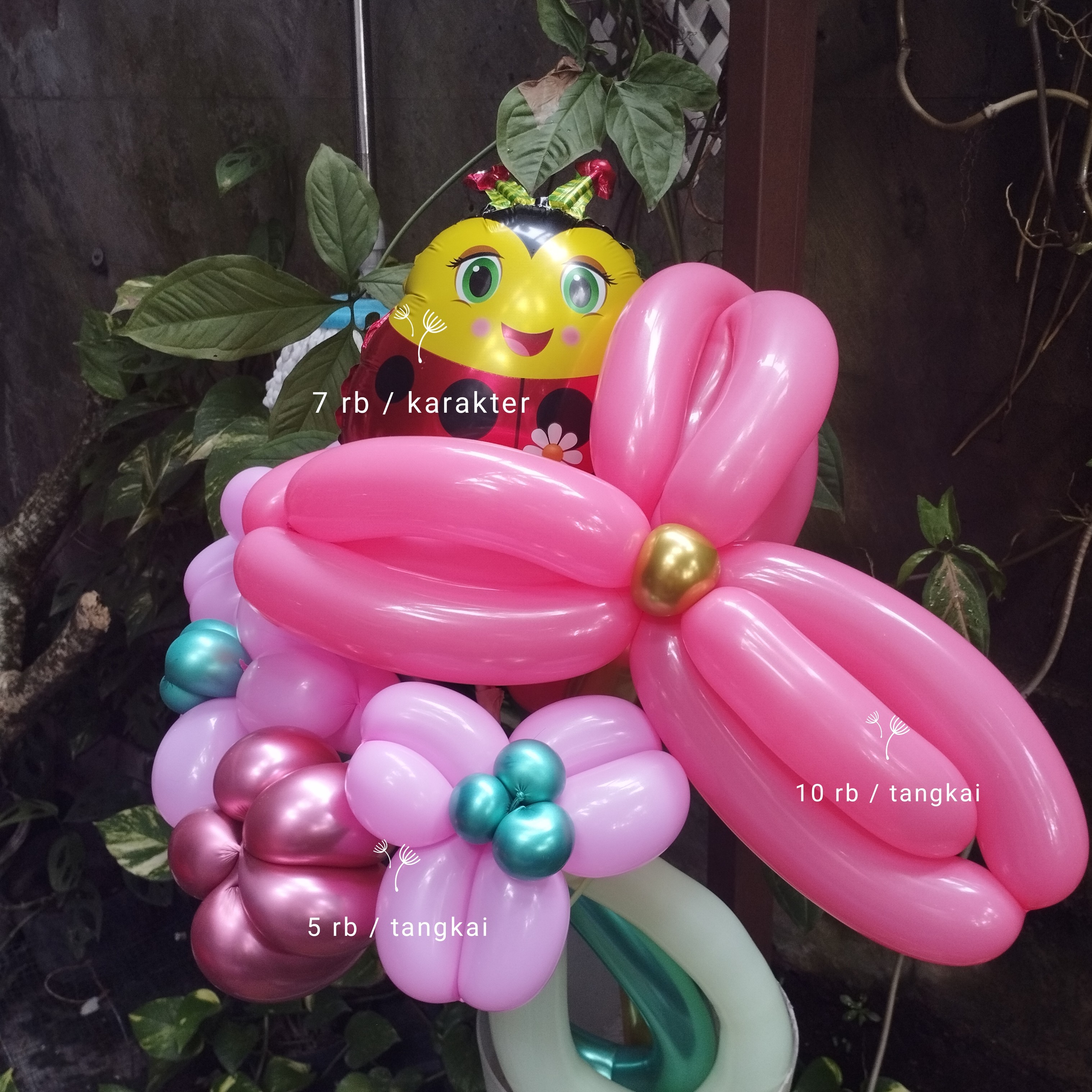 Buket Balon Twist Dan Karakter