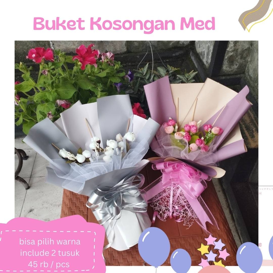 Buket Custom Kosongan Ukuran Medium