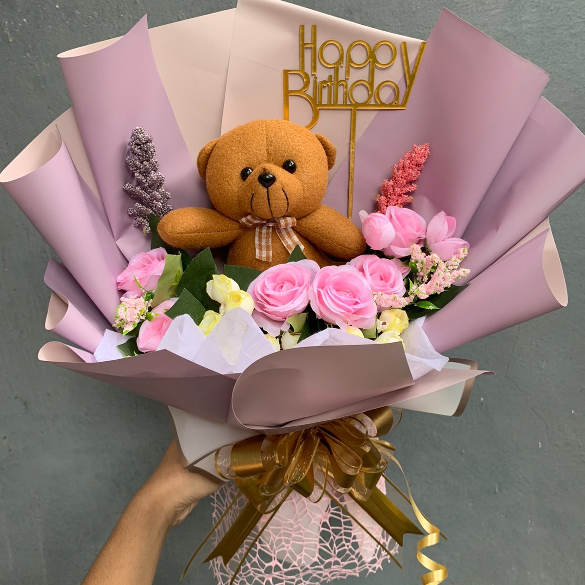 Buket boneka Full Of Flower