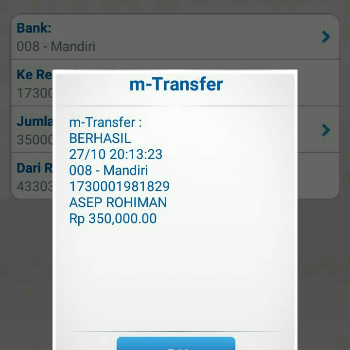 Bukti Kirim Dan Bukti Transfer