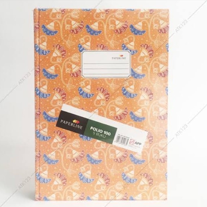 Buku Tulis Hardcover Paperline Folio 100 Lembar