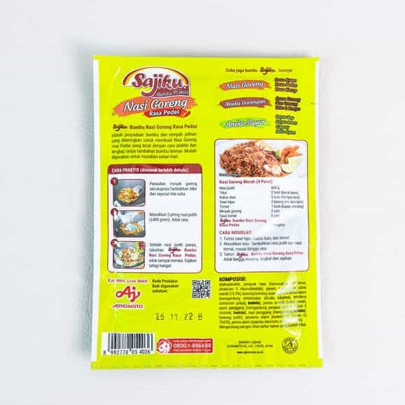 Bumbu Nasi Goreng Pedas Sajiku 20gr 2