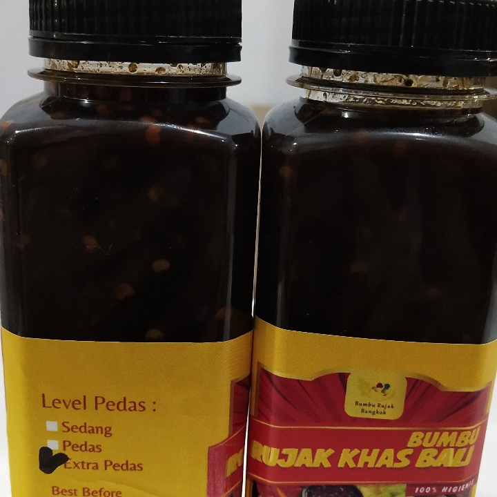 Bumbu Rujak Khas Bali Extra Pedas Botol 350gr