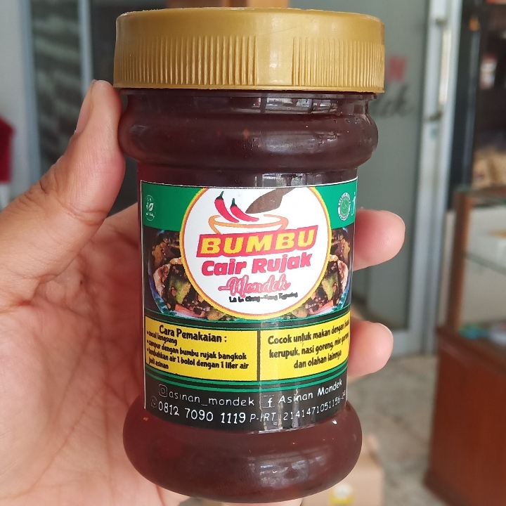 Bumbu Rujak Cair Mondek