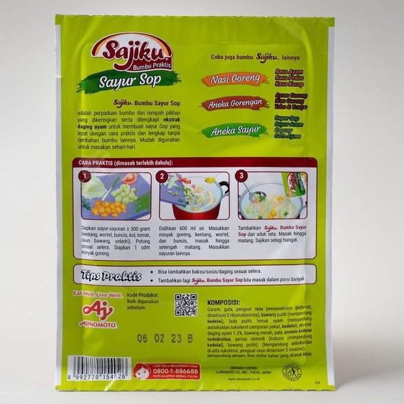 Bumbu Sayur Sop Sajiku 19gr 2