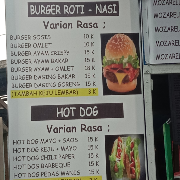 Burger Ayam Bakar