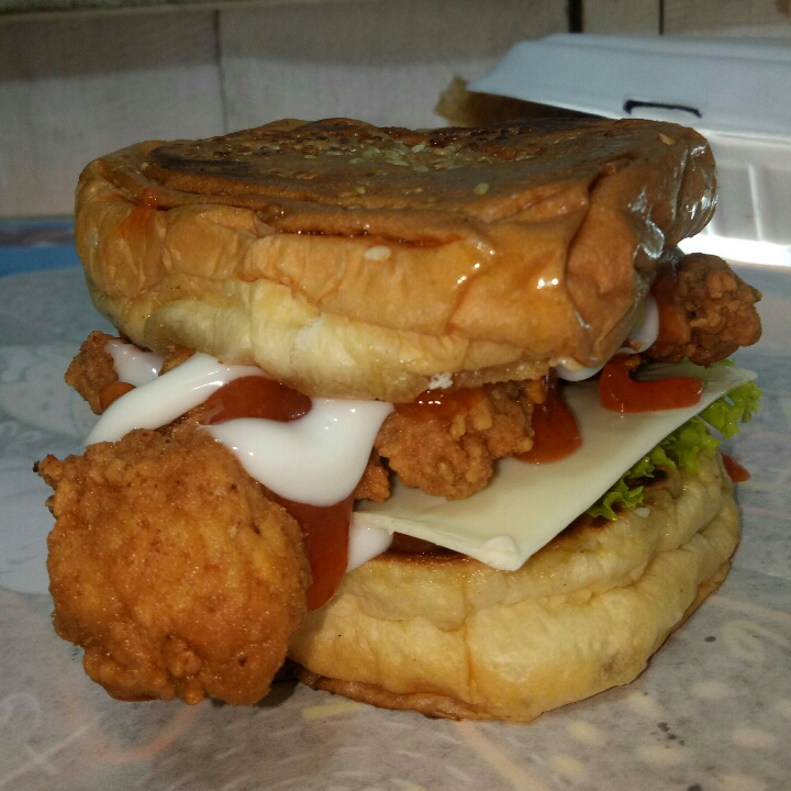 Burger Ayam crispy