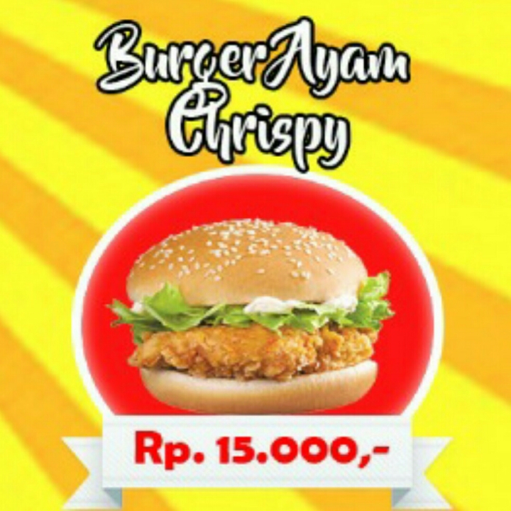 Burger Ayam Crispy