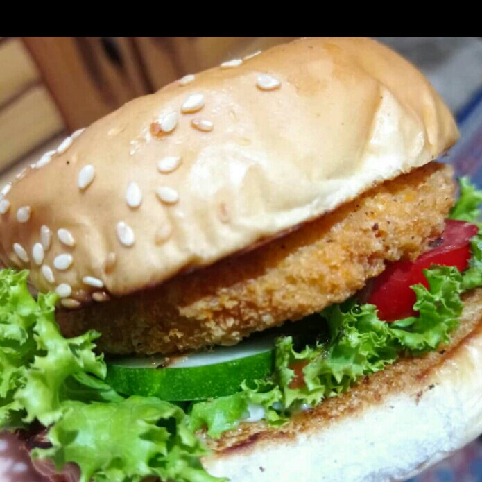 Burger Ayam Crispy