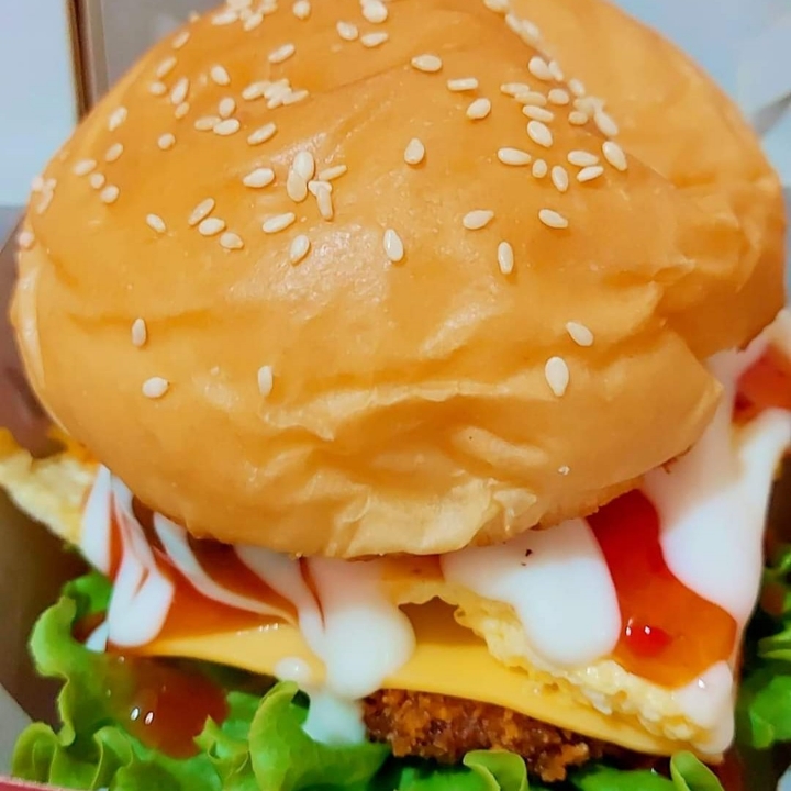 Burger Ayam HomeMade