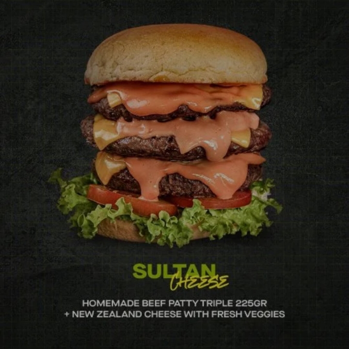 Burger Bangor Sultan Cheese