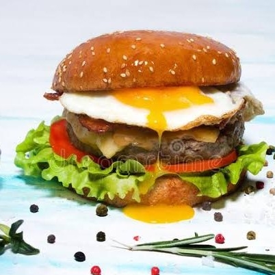 Burger Beef Egg