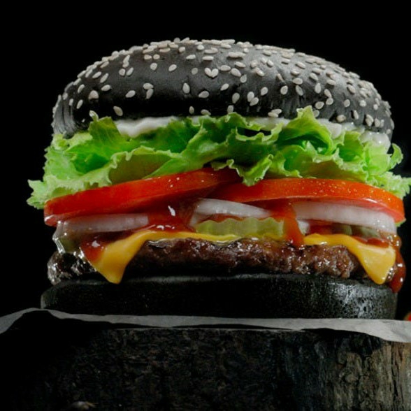 Burger Black Komplit