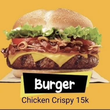 Burger Chiken Crispy