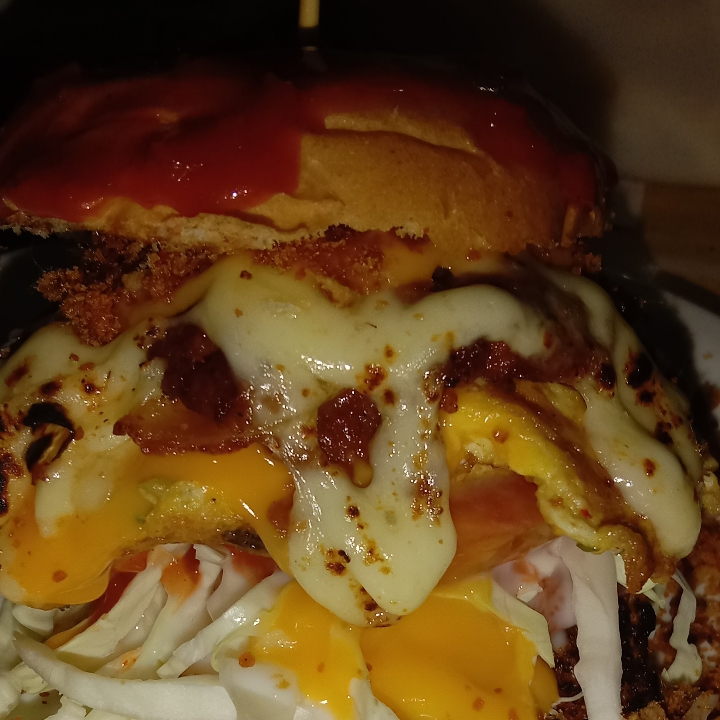 Burger Daging Sapi Dgn Keju Mozzarella 45 K