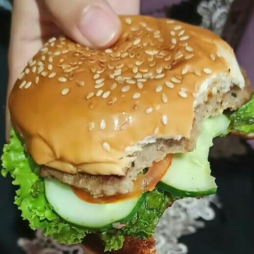 Burger Daging Super