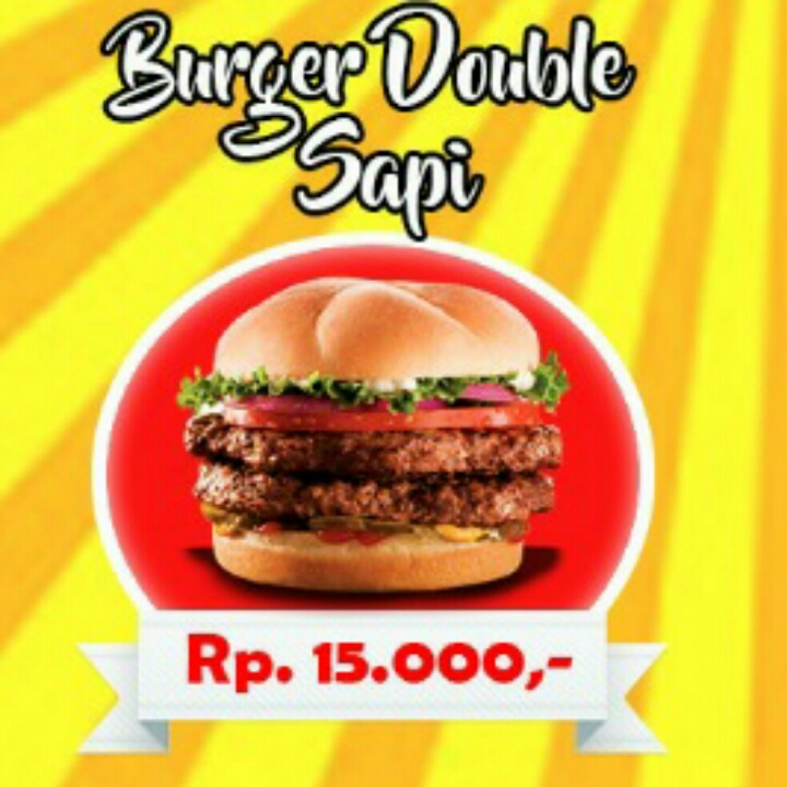 Burger Double Sapi