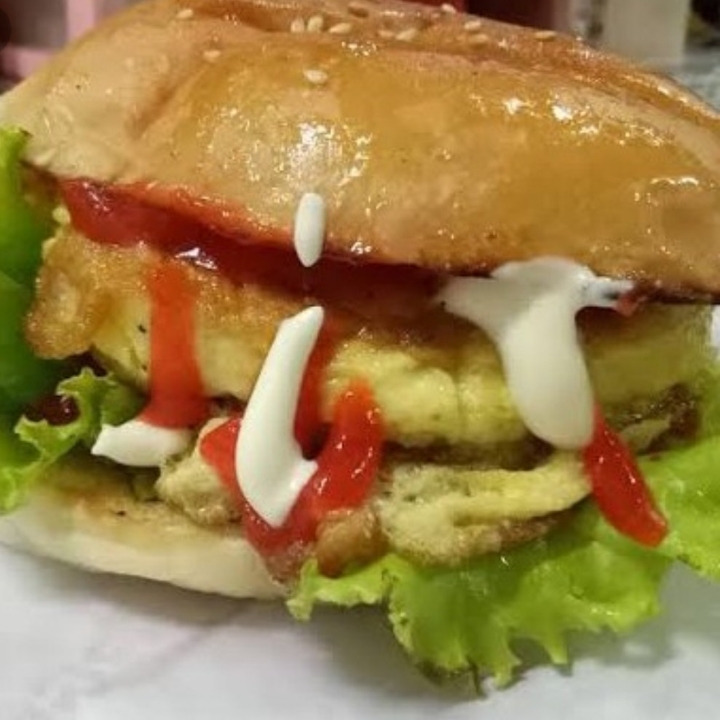 Burger Double Telur