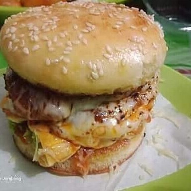 Burger Keju Mozarella