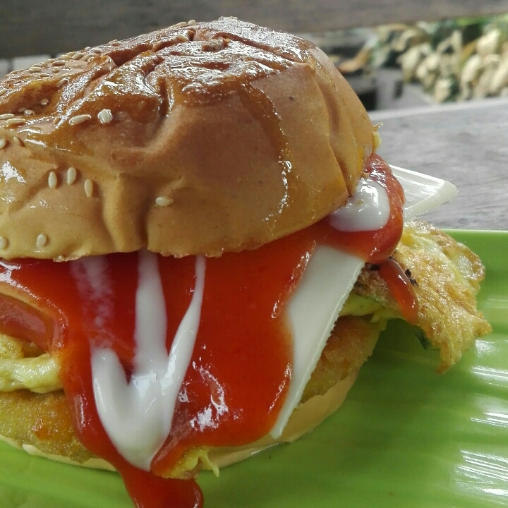 Burger Nuget Telur