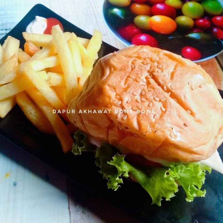 Burger Plus Kentang 