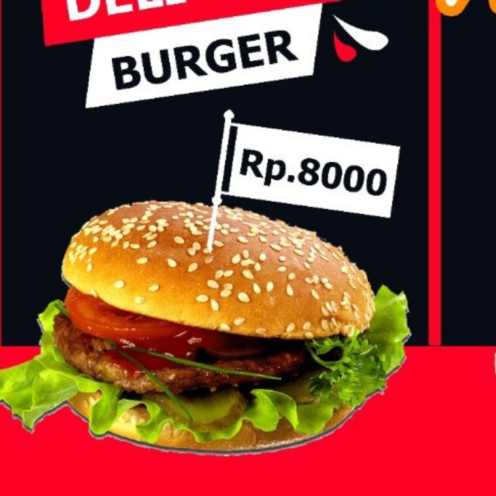 Burger Putih Daging Sapi