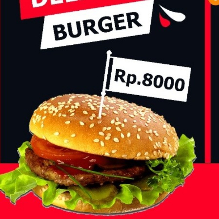 Burger Putih Krispi