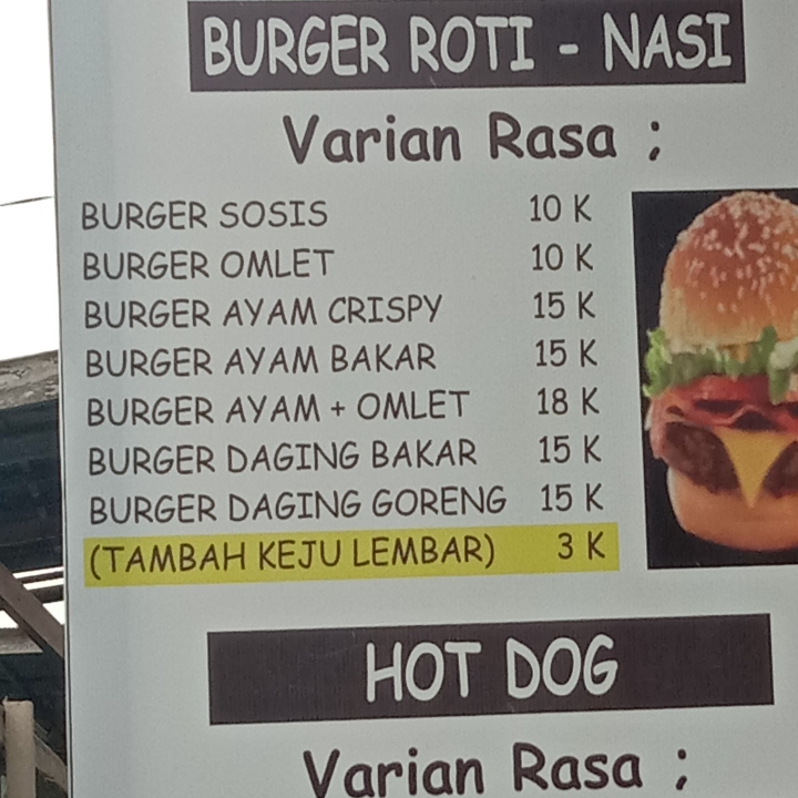 Burger Sosis