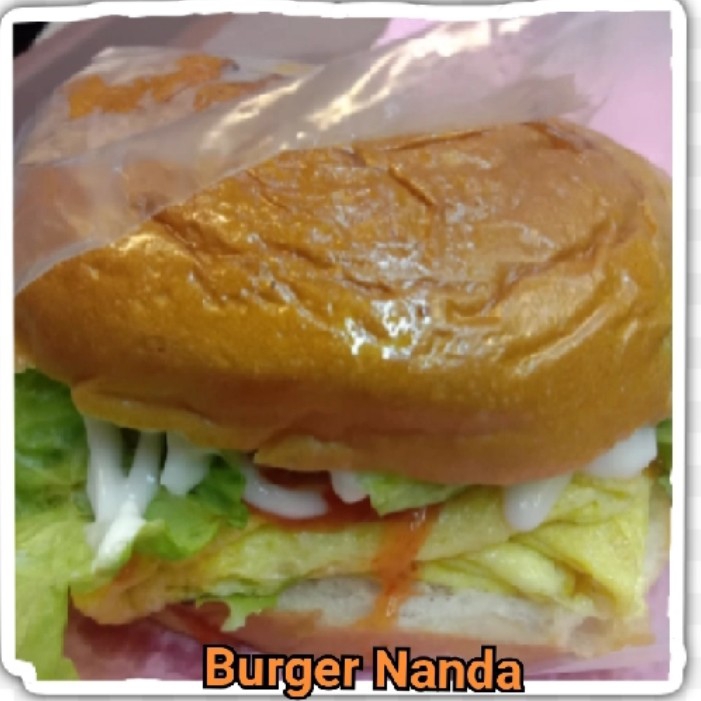 Burger Telur Stik Sapi