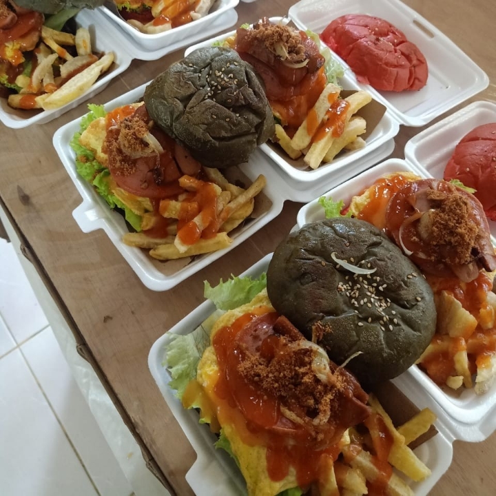 Burger Warna Jumbo 3