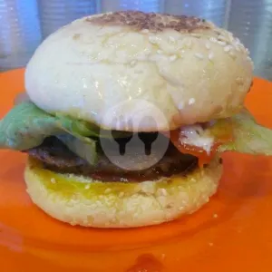 Burger daging Sapi