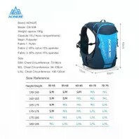 C10-- AONIJIE C9103 BACKPACK VEST 10L - 2 SOFT FLASK TRAIL RUNNING - B 3