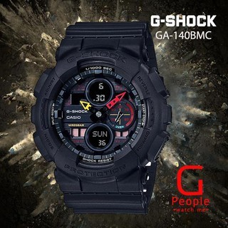 C10-JAM TANGAN PRIA CASIO G-SHOCK GA 140 BMCGARANSI MESIN 2 TAHUN MER