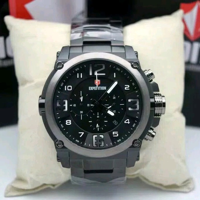 C10-JAM TANGAN PRIA EXPEDITION 6605 GARANSI MESIN 1 TAHUN MERK EXPEDI 3