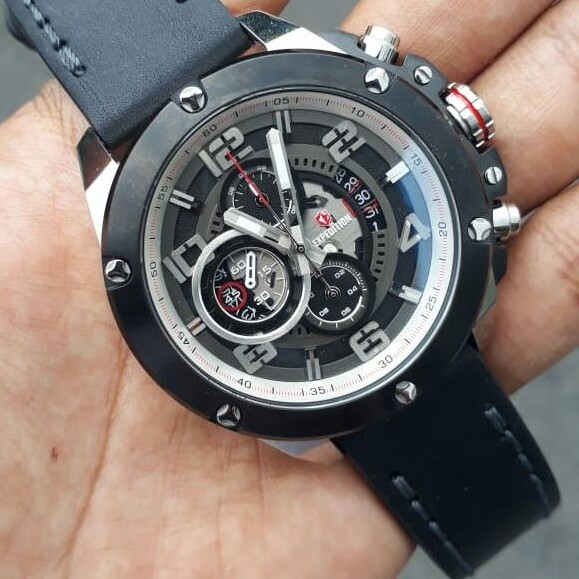 C10-JAM TANGAN PRIA EXPEDITION 6752 GARANSI MESIN 1 TAHUN MERK EXPEDI 2