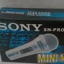 C10-MICROPHONE SONY SN-88 MICROPHONE DOUBLE WIRELESS UHF MERK SONY PER 3