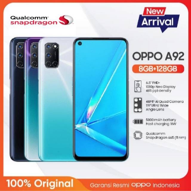 C10-OPPO A92  8GB  128GB  MERK OPPO PER UNIT