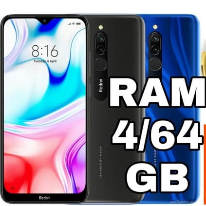 C10-REDMI 8 RAM 4GB ROM 64GB 5000MAH MERK REDMI PER UNIT